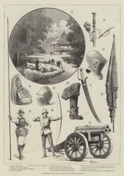 Skizzen bei der Royal Military Exhibition, Chelsea