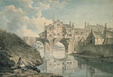 Elvet-Brücke, Durham, 18. Jahrhundert