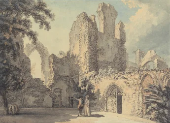 Die Ruinen der Leiston Abbey