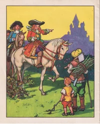 Ein hübscher junger Prinz kam