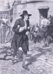 Eintritt in die Stadt der brüderlichen Liebe, Illustration aus 