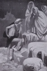 Perseus trat nahe an sie heran