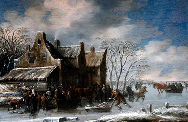 Eine Winterlandschaft