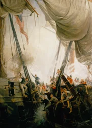 „Boarding the Chesapeake“