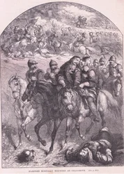 Hampden tödlich verwundet bei Chalgrove AD 1643