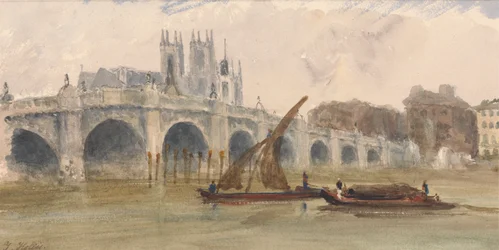 Westminster Bridge und die Abtei