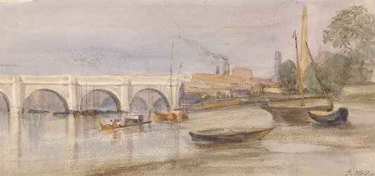 Westminster Bridge vom Lambeth-Ufer