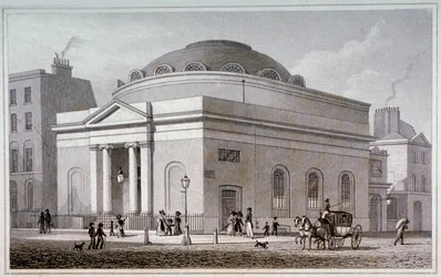 Albion Chapel, London, ca. 1827