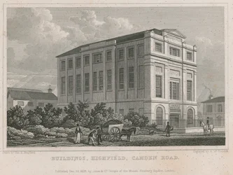 Gebäude in Highfield auf der Camden Road