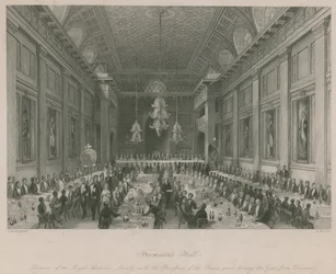 Freimaurerhalle; Abendessen der Royal Humane Society