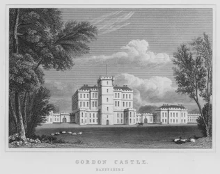 Gordon Castle, Banffshire (Gravur)
