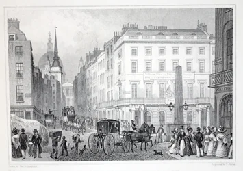 Ludgate Hill, von Fleet Street, aus 