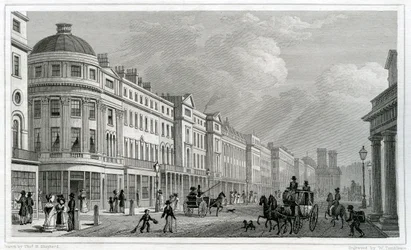 Regent Street, London, vom Quadrant