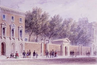 Der neue Eingang zur Grocers