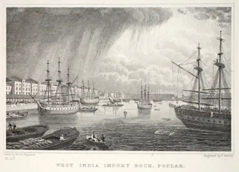 West India Docks, Isle of Dogs, aus 