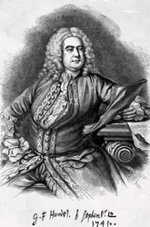 Georg Friedrich Händel, 1749