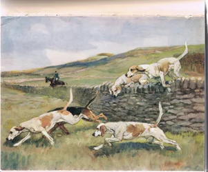 Überquerung der Mauer, Illustration aus 