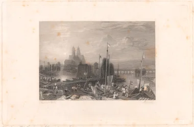 Kanal der Loire und Cher, in der Nähe von Tours