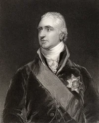Charles Whitworth, 1. Earl Whitworth, graviert von Henry Robinson (fl.1827-72), aus 