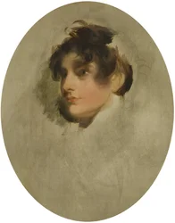 Kopf einer jungen Frau, ca. 1800-05