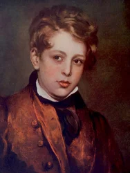 Lord Byron, englischer Dichter als Junge