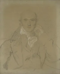 Porträt von George Canning, M.P. (1770-1827), Halbfigur, sitzend