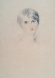 Porträt von Miss Bloxham, ca. 1800-10