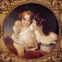 Porträt der Calmady-Kinder