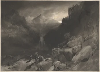 Amerikanische Szene, ca. 1832-1835