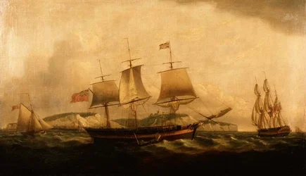 Schiffe vor Dover