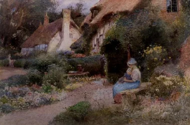 An der Hüttentür