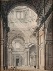 Innere Ansicht der St. Paul