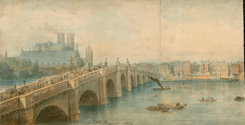 Panorama der Themse, Nordseite, in 13 Teilen