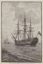 Nelsons altes Schiff, die Foudroyant