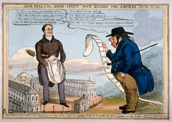 John Bull & der Architekt, der die Bögen baut