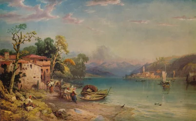 Blick auf Bellagio, ca. 1845