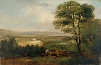 Landschaft: Blick auf Northumberland, 1804-1848