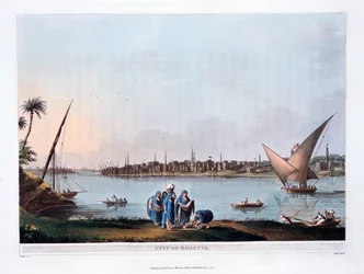 Stadt Rosetta, 1801