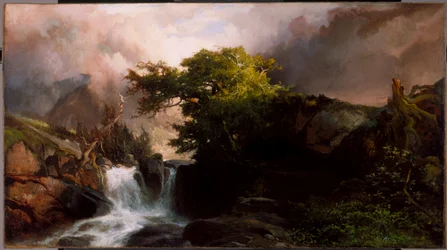 Ein Bergbach, 1869