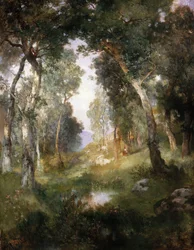 Waldlichtung, Santa Barbara, 1918