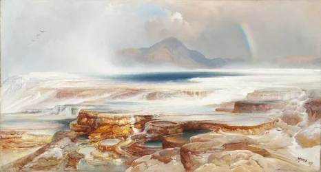 Heiße Quellen des Yellowstone