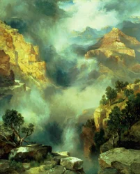 Nebel im Canyon, 1914
