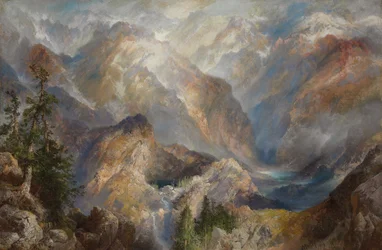 Morgen in den Sierras, Nevada, 1910