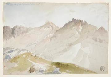 Das obere Ende des Little Cottonwood Canyon, Wasatch Range, in der Nähe von Ogden, Utah