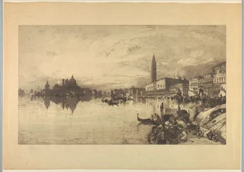 Ansicht von Venedig vom Canal Grande