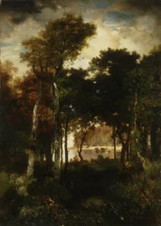 Wald am Fluss, 1886