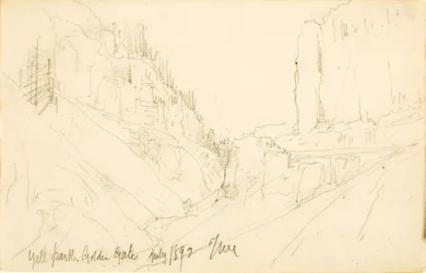 Yellowstone Park, Goldenes Tor