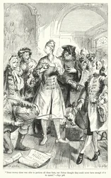 Illustration für Gullivers Reisen von Jonathan Swift