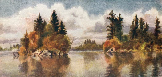 Herbst am Lake of Bays, Muskoka