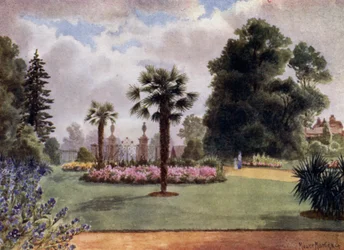 Kew Gardens: Die Palmen und das Haupttor